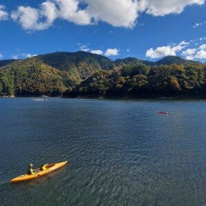 カヤック体験@龍姫湖まつり~Lake Time Autumn Party ‘25【10 月19日(日) 11時30分~/ 14時30分~】