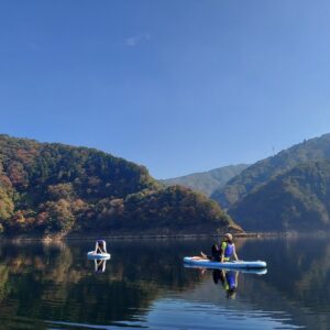 SUP体験@龍姫湖まつり~Lake Time Autumn Party ‘25【10月19日(日) 10時00分~/ 13時00分~】